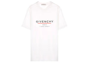 Givenchy Label Oversized T-Shirt White