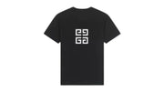 Givenchy Oversized Logo Embroidered T-Shirt Black