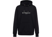Givenchy Reverse Hoodie in Fleece Black
