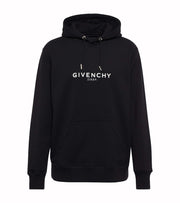 Givenchy Reverse Hoodie in Fleece Black