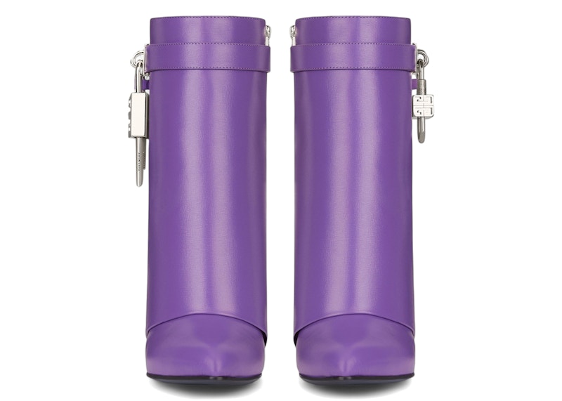 Givenchy Shark Lock Pant Ankle Boots Ultraviolet (Women's)