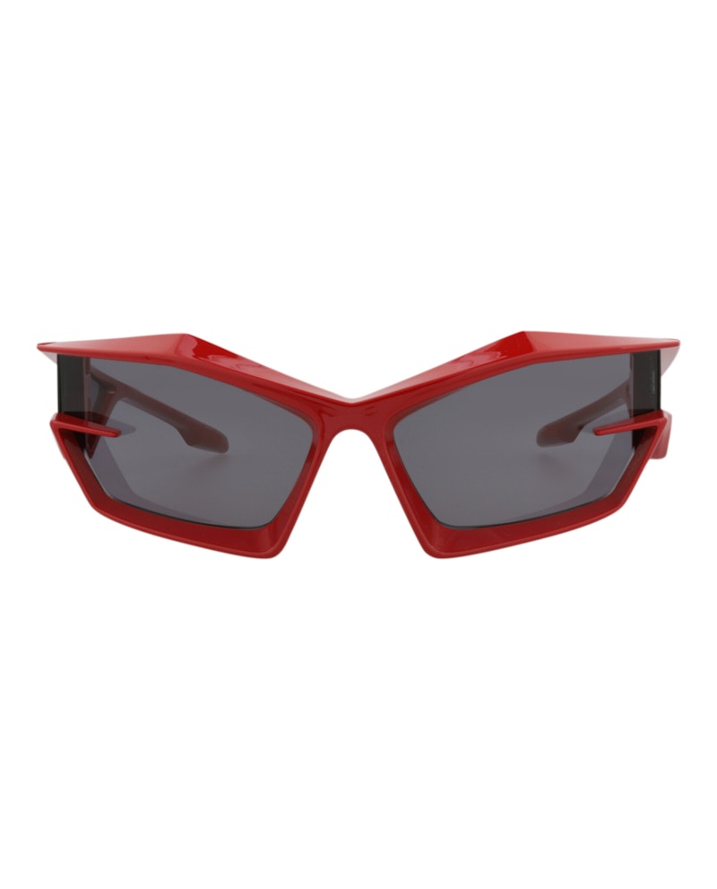 Givenchy Shield-Frame Injection Sunglasses Red Red Smoke (GV40049U-69-66A)
