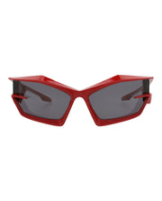 Givenchy Shield-Frame Injection Sunglasses Red Red Smoke (GV40049U-69-66A)