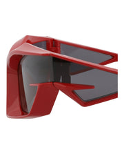 Givenchy Shield-Frame Injection Sunglasses Red Red Smoke (GV40049U-69-66A)
