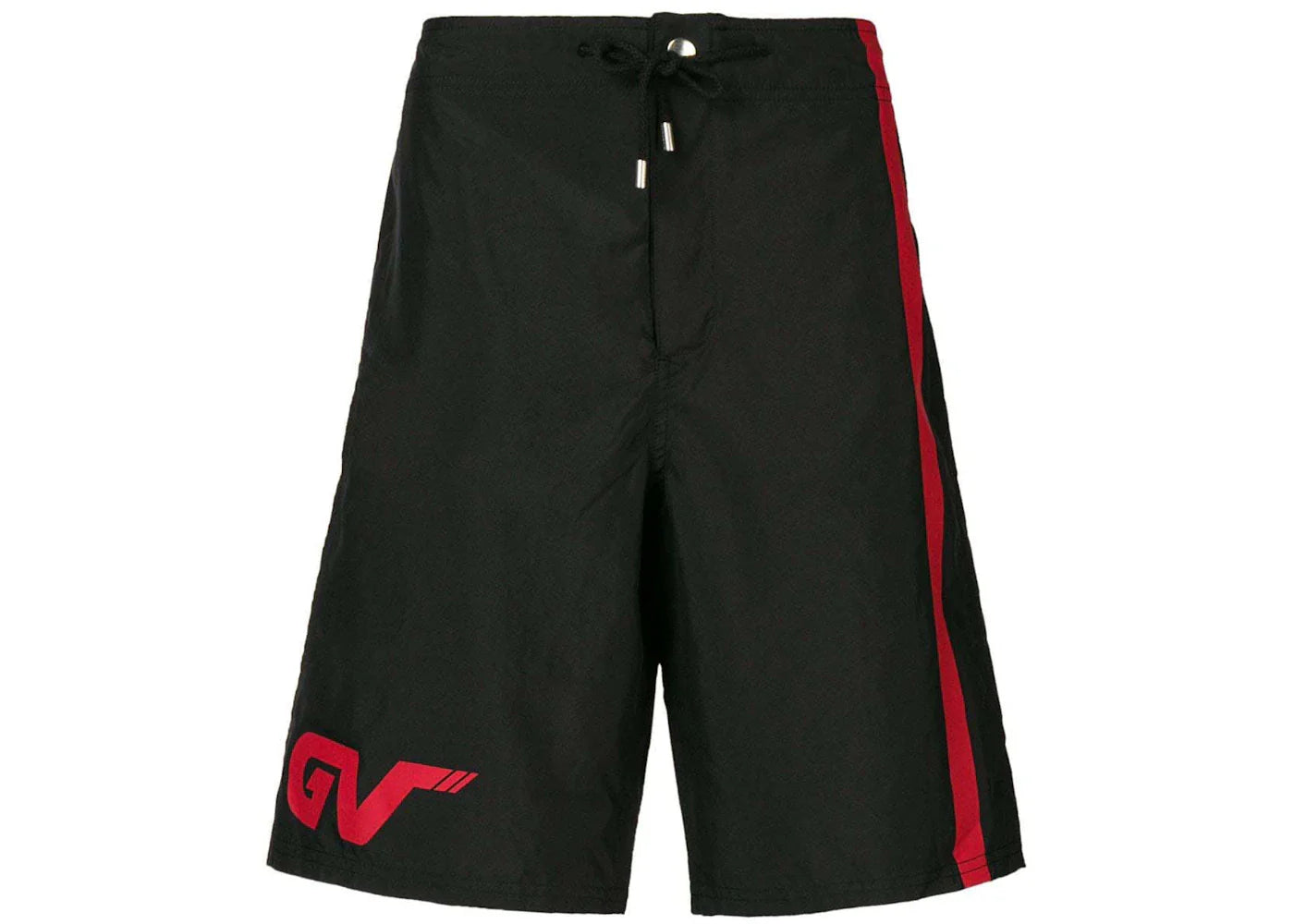 Givenchy Side Stripe Swim Shorts Black/Red