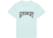 Givenchy Slim Fit Jersey With Patch T-Shirt Acqua Marine