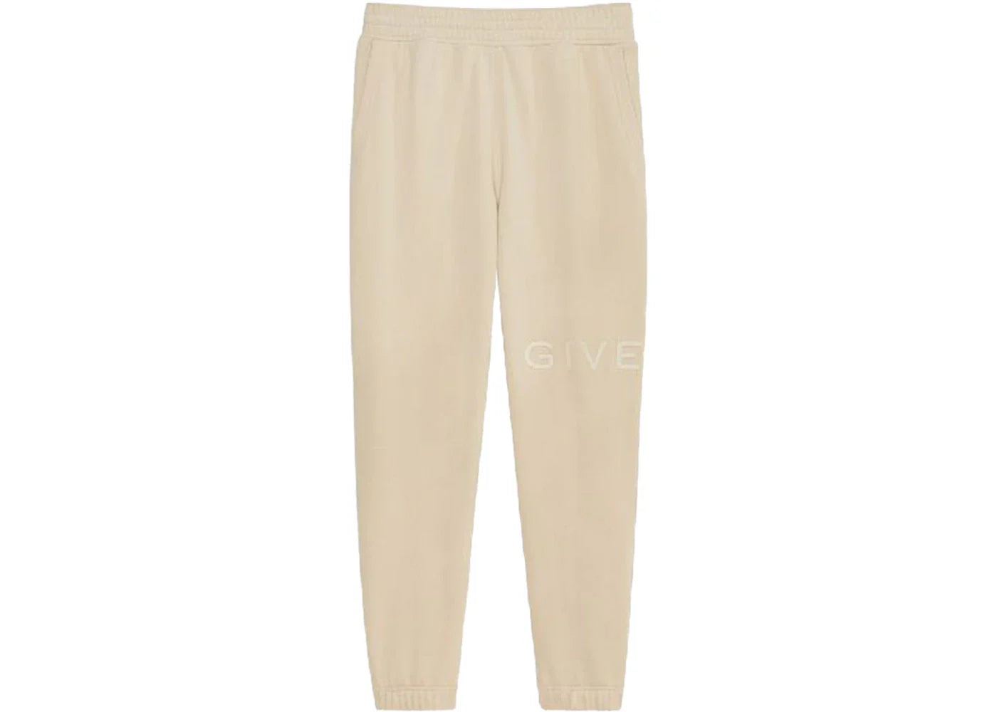 Givenchy Slim Fit Jogging Sweatpants Light Beige