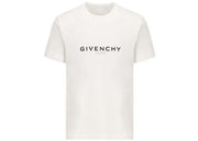 Givenchy Slim Fit Logo T-Shirt White