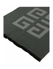 Givenchy Split Oblong Scarf Grey