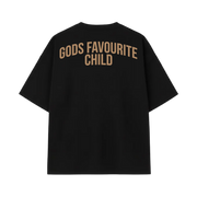 God's favourite Child T-shirt Black