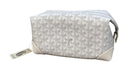 Goyard Boeing 25 Toilet Bag White