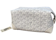 Goyard Boeing 25 Toilet Bag White