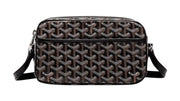 Goyard Cap Vert Crossbody Goyardine Black