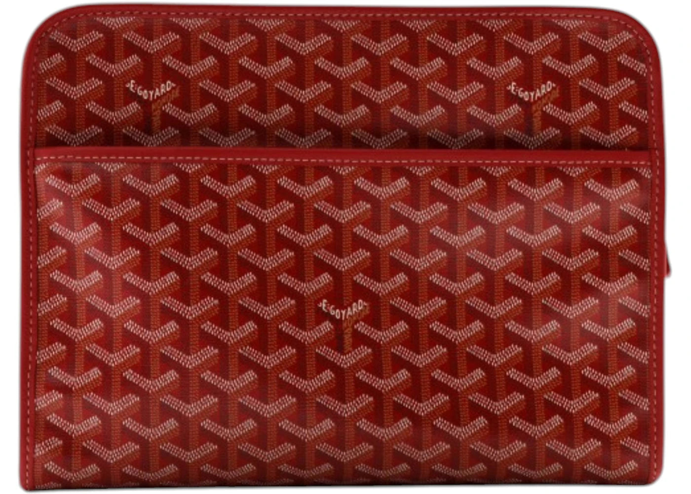 Goyard Jouvence Toiletry Bag MM Red