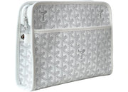 Goyard Jouvence Toiletry Bag MM White