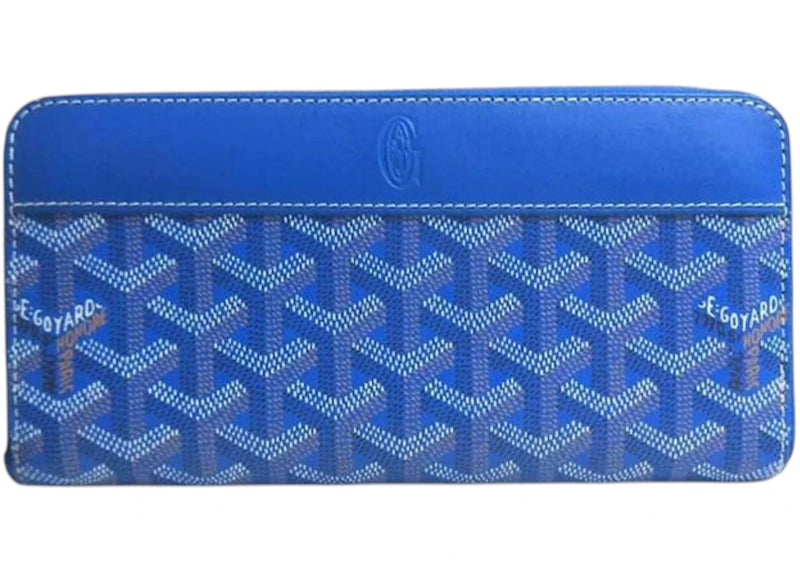 Goyard Matignon Wallet GM Sky Blue