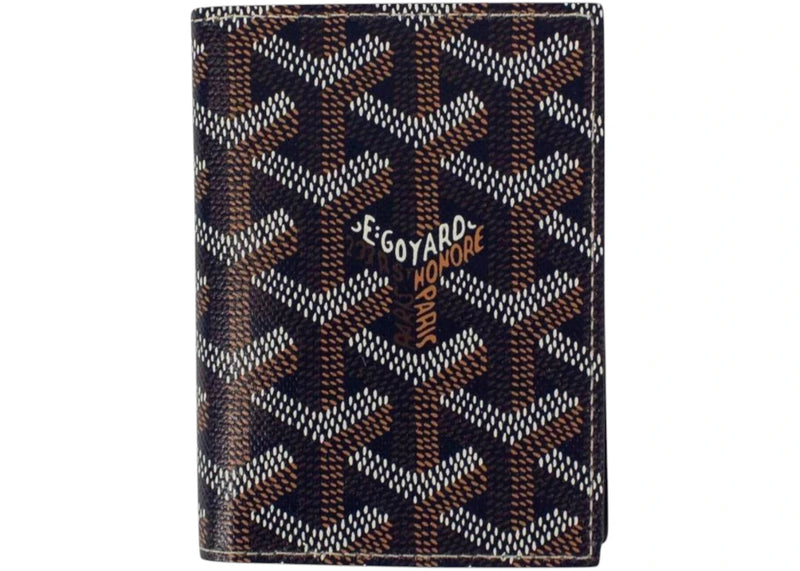 Goyard Saint Marc Card Holder Navy Blue
