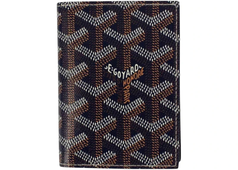 Goyard Saint Marc Card Holder Navy Blue