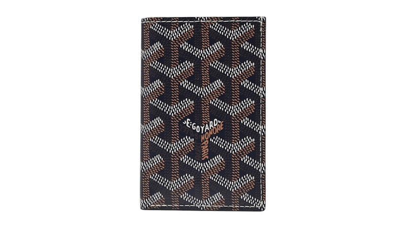 Goyard Saint Pierre Card Holder Navy Blue