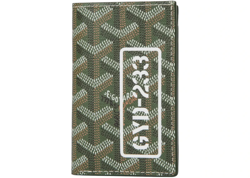 Goyard Saint - Pierre Card Wallet Khaki