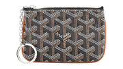 Goyard Sénat Nano Key Pouch Black/Tan