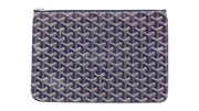 Goyard Senat Pouch MM Navy Blue