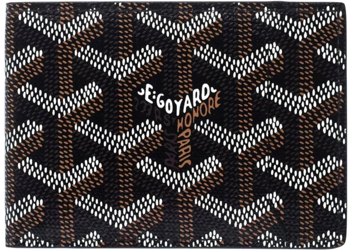Goyard Victorie Insert Card Holder Black