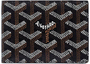 Goyard Victorie Insert Card Holder Black