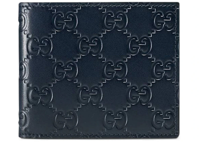 Gucci Bifold Wallet Signature Blue