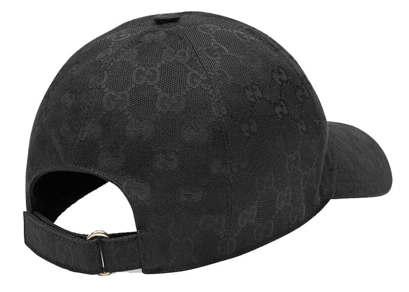 Gucci GG Canvas Baseball Hat Black