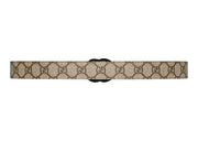 Gucci GG Marmont Thin Belt GG Supreme Beige/Ebony