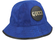 Gucci GG Monogram Bucket Hat Bright Blue