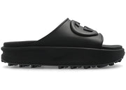 Gucci Interlocking G Slide Black