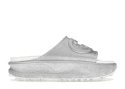 Gucci Interlocking G Slide Metalic Silver (Women's)