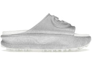 Gucci Interlocking G Slide Metalic Silver (Women's)