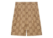 Gucci Jumbo GG Canvas Shorts Beige/Ebony