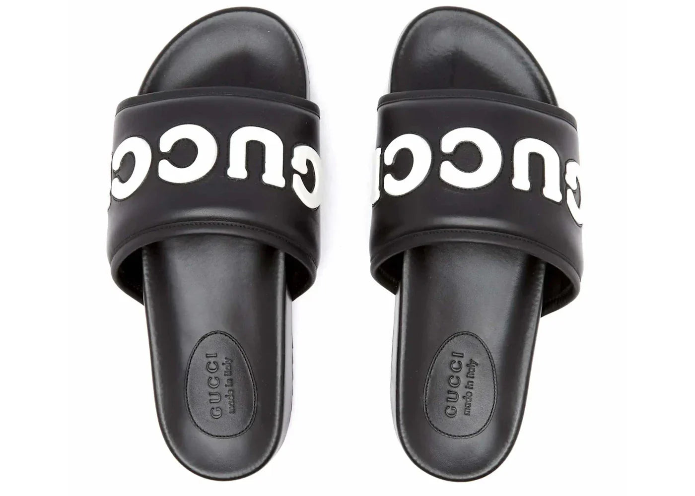 Gucci Logo Slide Black