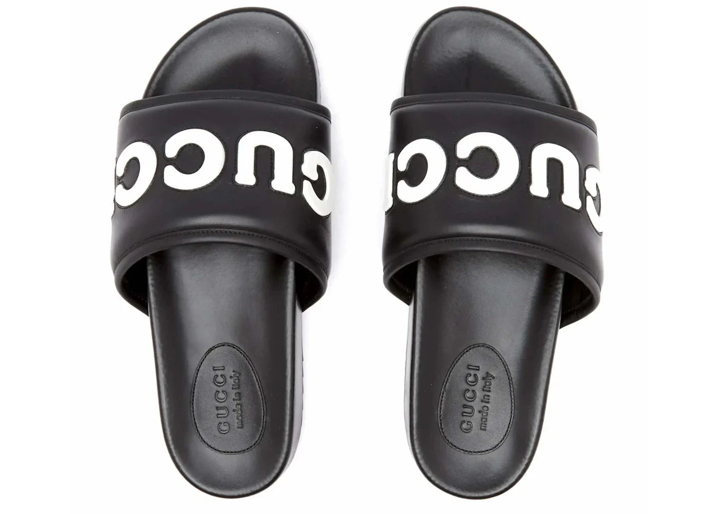 Gucci Logo Slide Black