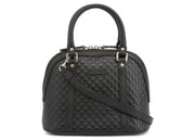 Gucci Microguccissima Dome Bag Small Black