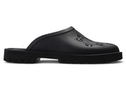 Gucci Slip-on Sandal Cut Out Monogram Black