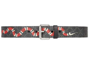 Gucci Supreme Kingsnake Belt Black