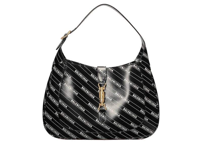 Gucci x Balenciaga The Hacker Project Medium Jackie 1961 Black