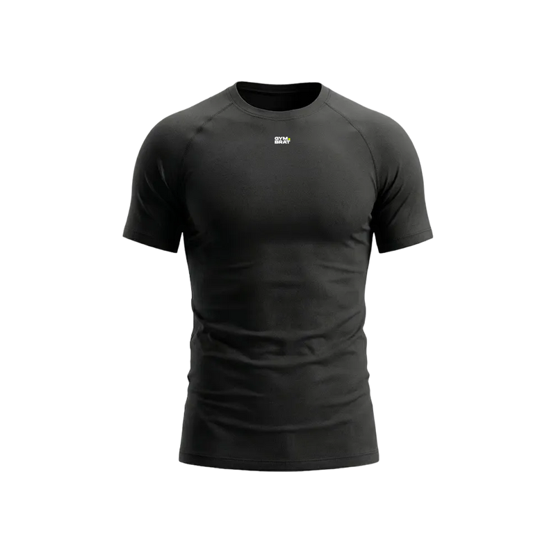 Gymbrat Raglan Basic Black Tee