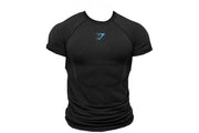 Gymshark Onyx 5.0 Seamless T-shirt Black/Onyx Grey