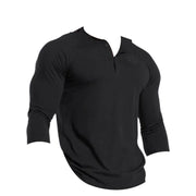 GYMSHARK MEN LEGACY HENLEY Slim Fit