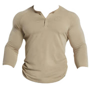 GYMSHARK MEN LEGACY HENLEY Slim Fit