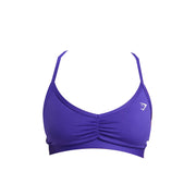GYMSHARK RUCHED STRAPPY SPORTS BRA Light Support