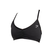 GYMSHARK RUCHED STRAPPY SPORTS BRA Light Support