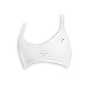 GYMSHARK RUCHED STRAPPY SPORTS BRA Light Support