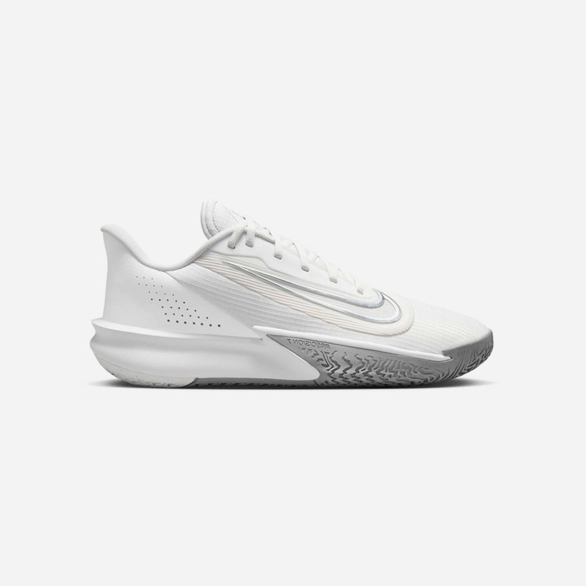 Nike Precision 7 Summit White Particle Grey Metallic Silver